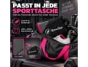 NirvanaShape Mikrofaser Fitnesshandtuch Grau mit Ecktasche Bild 5
