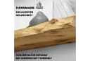 tømmermann Massivholz Wandregal mit Naturkante Eiche Bild 3