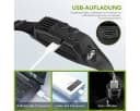Olotos LED Stirnlampe mit Sensor 1000 Lumen Wiederaufladbar Schwarz Bild 4