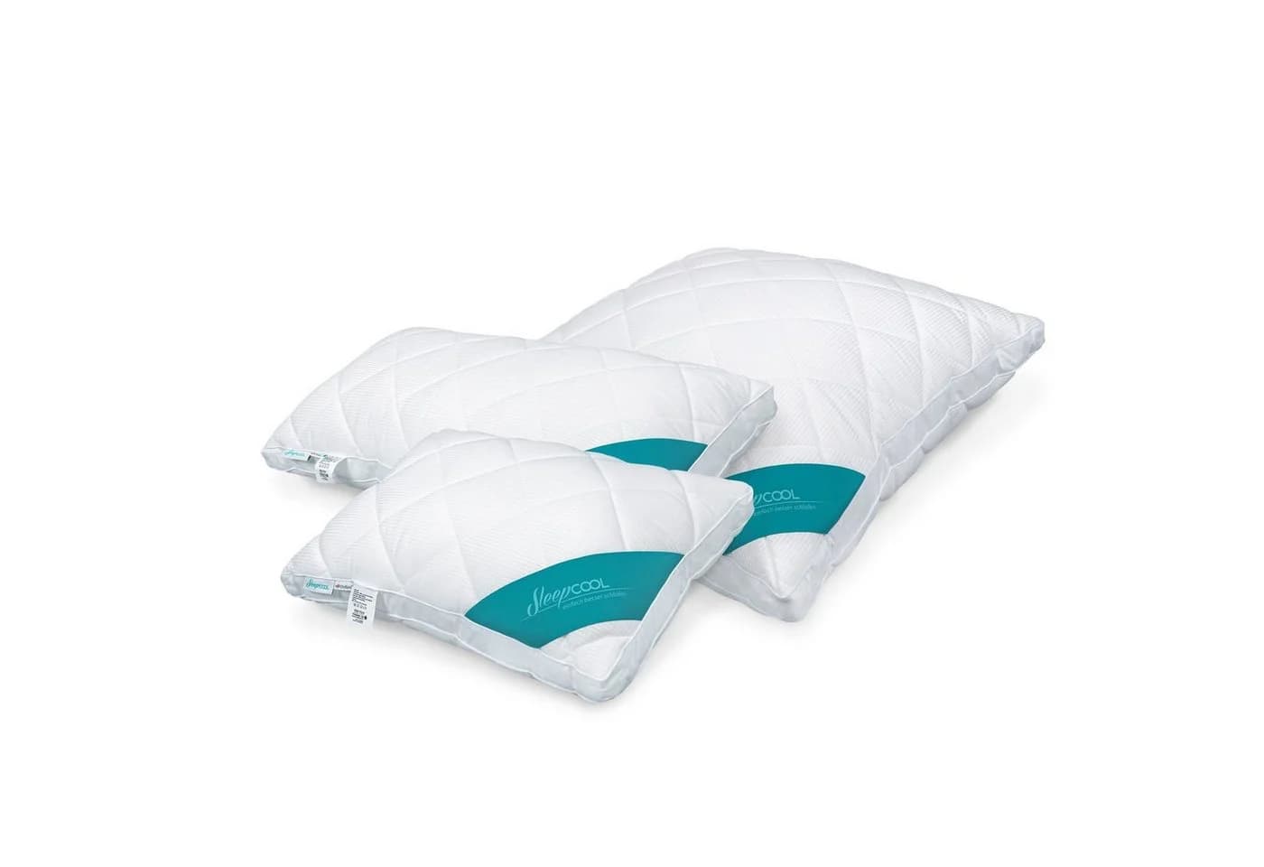 SleepCOOL Kopfkissen Temperaturregulierend TENCEL Bezug Weiß - Bild 2
