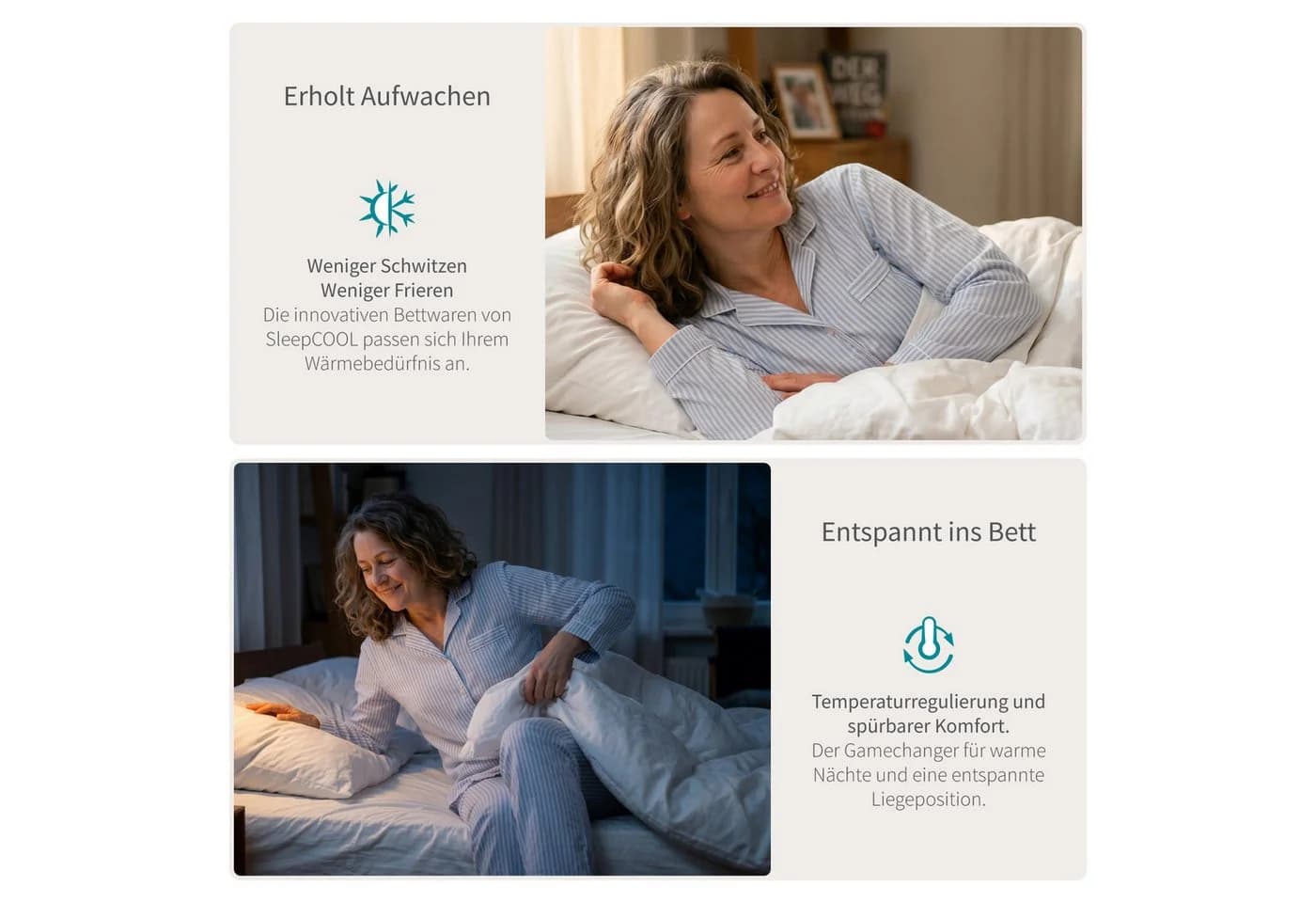 SleepCOOL Cool.FUSION Kopfkissen Memory-Foam & Temperaturregulierung - Bild 5
