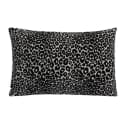 REALLaxx Dekokissen Leopardenmuster LEO, Kissenbezug mit Füllung, 50x50/40x60, Schwarz-Weiß Bild 2