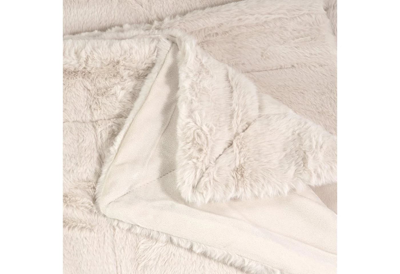 Wohndecke Eliane Kunstfell Kuscheldecke 150x200cm - Bild 5