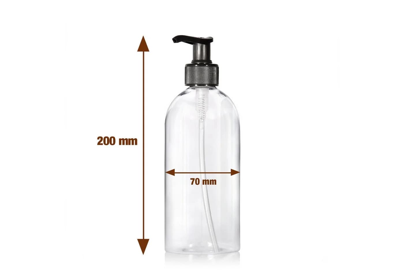 Oputec Seifenspender 2 x 500ml Kunststoff Flasche zum Befüllen - Bild 4
