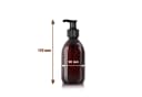 Oputec Seifenspender 2 x 300ml Kunststoff Braun Bild 4