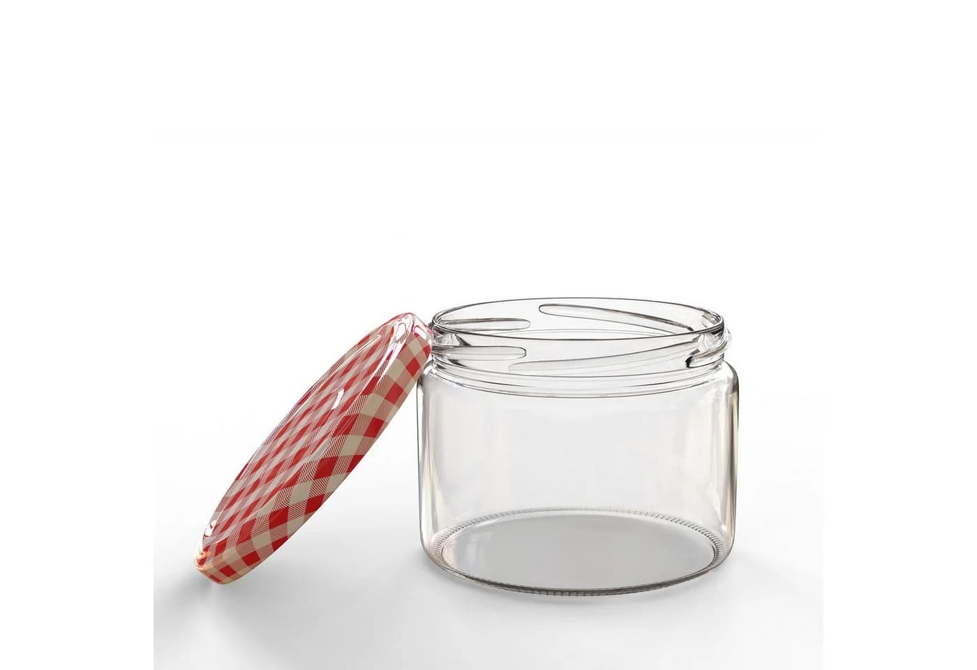 Oputec Einmachglas 48x 282 ml mit Schraubdeckel TO 82 rot - Bild 4