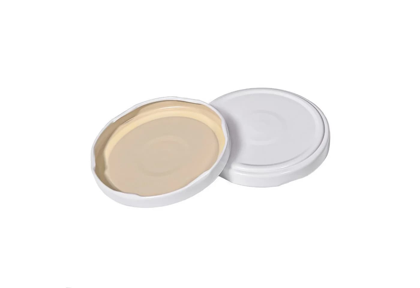 Oputec Einmachglas Set 12x 360ml mit Schraubdeckel TO 82 Weiß - Bild 5