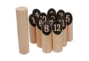 FunTomia Kubb Spiel Groß 13-tlg. Skandinavisches Holzspiel Bild 1