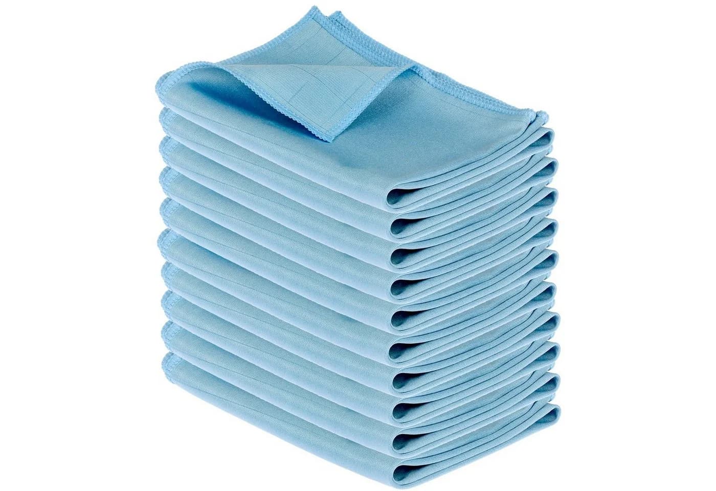 Mach1 Premium Mikrofaser Handtuch Set 10-tlg. Blau - Bild 2