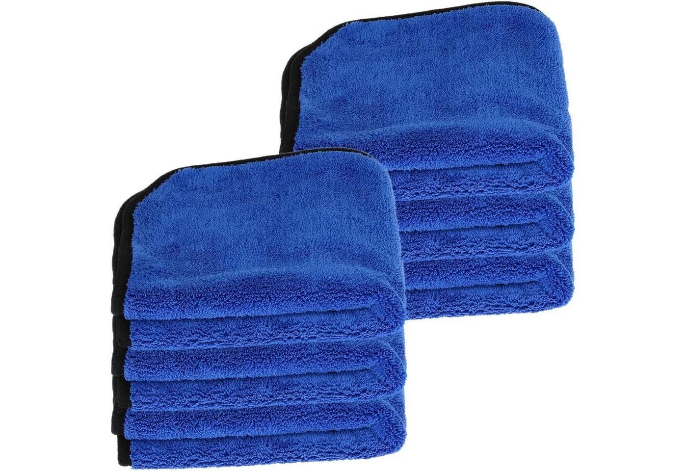 Mach1 Handtuch Set Premium Mikrofasertücher Blau 600g/m² 40x40 cm - Bild 2