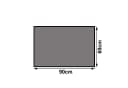 Mach1 Lackschonendes Mikrofasertuch Anthrazit 90x60cm Bild 4