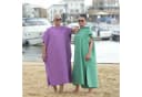 HEKERS Badeponcho Surfponcho aus Mikrofaser mit Kapuze und Druckknöpfen Bild 5