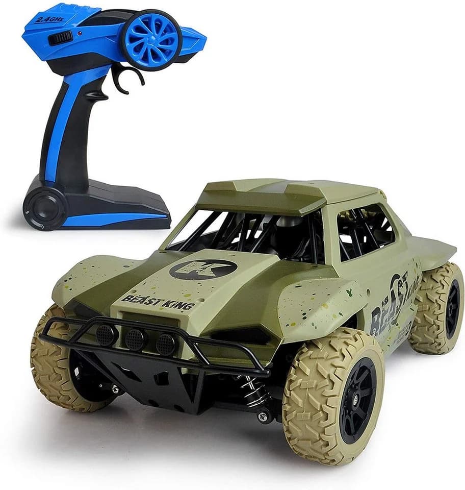 FunTomia Spielzeug-Auto Ferngesteuertes RC Auto Wüstenbuggy für Kinder ab 8 Jahren