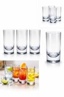 Mach1 Acryl Gläser-Set 4er robust bruchsicher transparent Bild 1