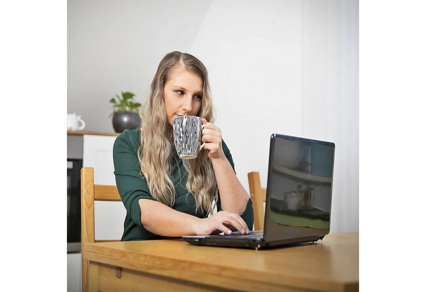 astor24 Kaffeetassen Set 6-teilig Schwarz-Weiß - Bild 5