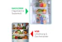 astor24 Aufbewahrungsbox 3er Set Kühlschrank Organizer Transparent Bild 4