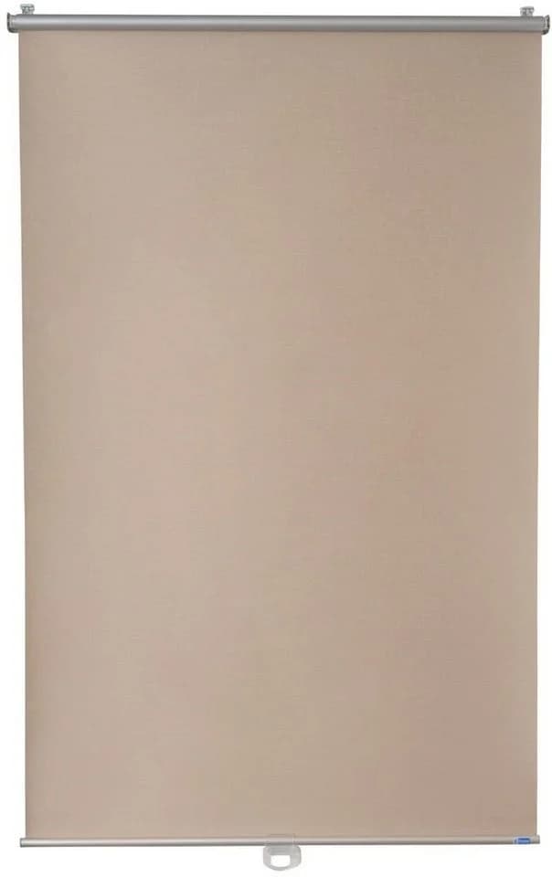 K-HOME Springrollo Anna Beige Grau Weiß Verdunkelnd Klemmfix - Bild 2