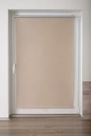 K-HOME Springrollo Anna Beige Grau Weiß Verdunkelnd Klemmfix Bild 5