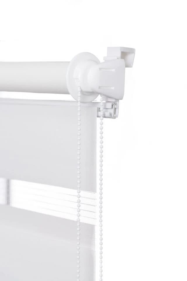 K-HOME Doppelrollo Delphi Grün Klemmfix Polyester - Bild 4