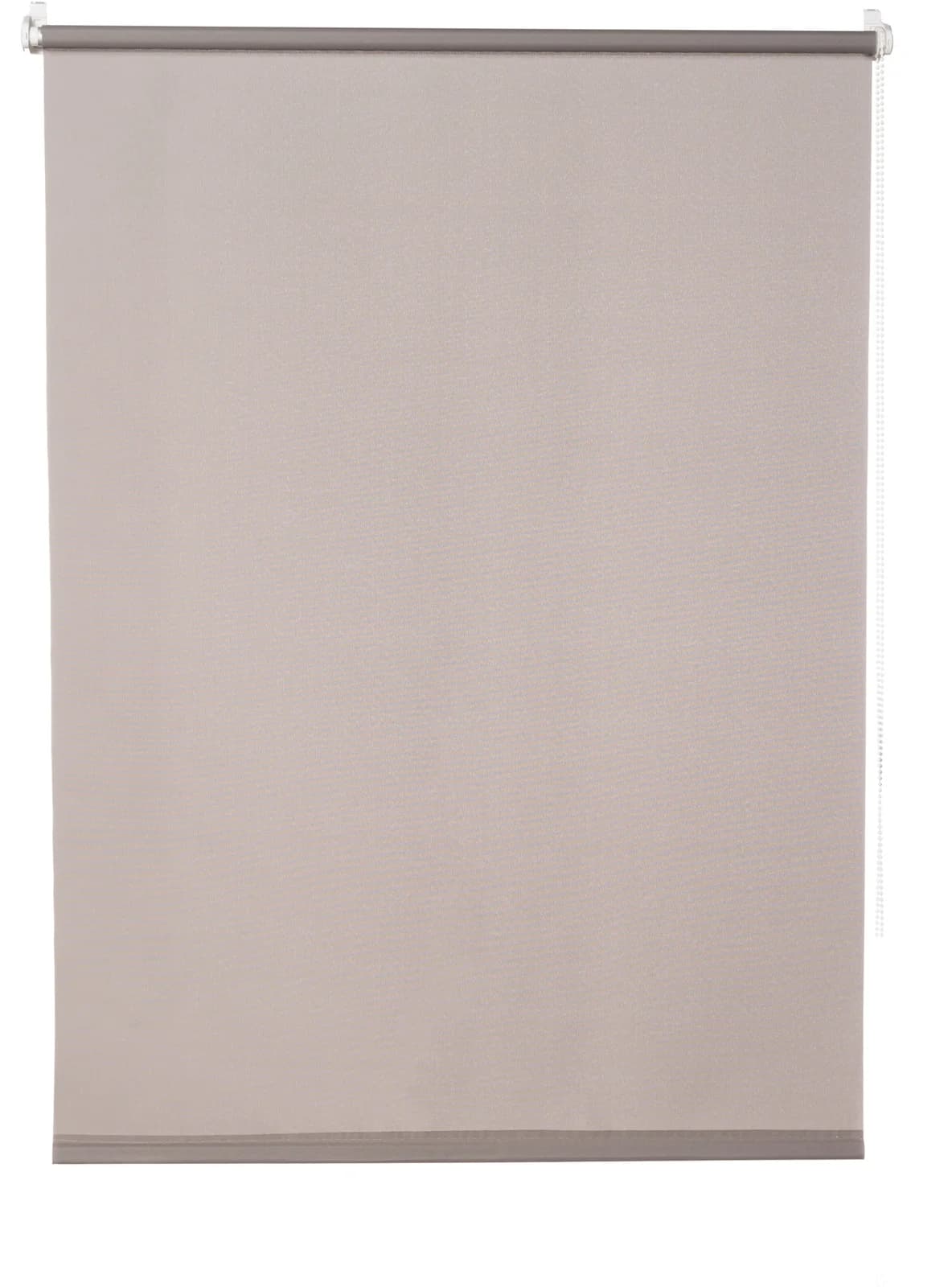 K-Home Seitenzugrollo Klemmfix-Rollo Grau 50x200 cm