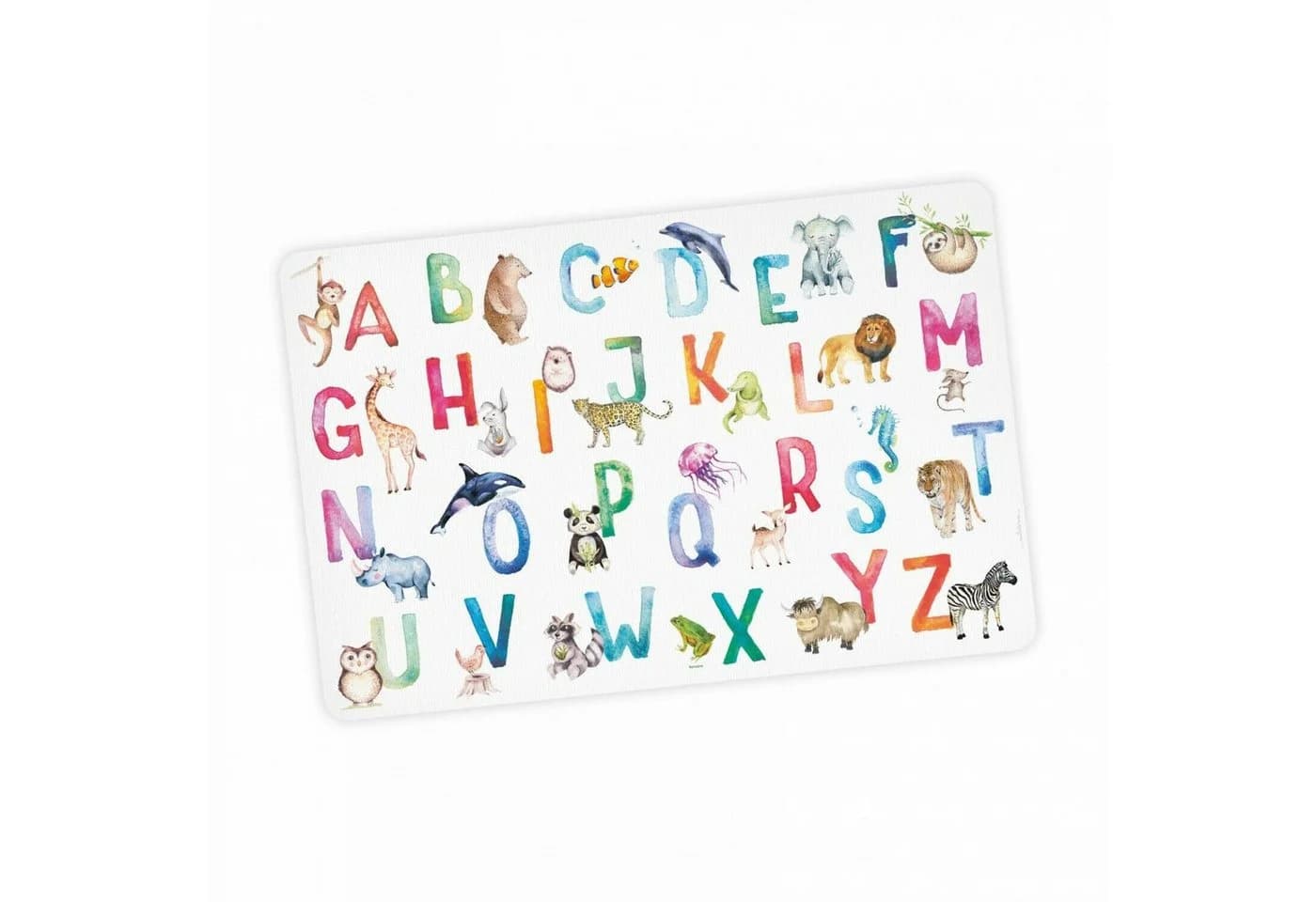 nikima Schreibtischunterlage Alphabet Bunt Vinyl - Bild 2