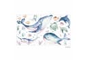 nikima Wandtattoo Meerestiere Aquarell Bild 1