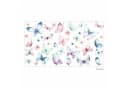 nikima Wandtattoo Schmetterlinge Aquarell PVC-Folie Bild 1