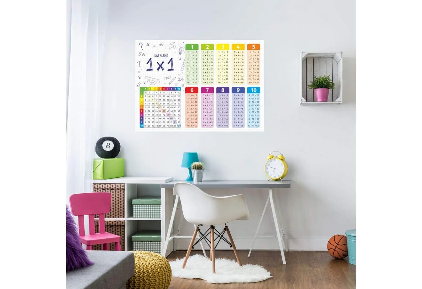 nikima Poster Kinder Lernposter Zahlen Bunt - Bild 4
