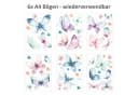 nikima Fensterbild Schmetterlinge Selbstklebend 6er Set Bild 3