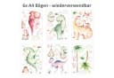 nikima Fensterbild Dinosaurier selbstklebend Bild 3