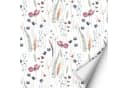 nikima Wandtattoo KF-09 Mohnblumen Selbstklebende PVC-Folie Bild 2