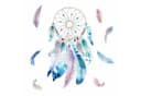nikima Wandtattoo Traumfänger Blau mit Federn PVC-Folie Bild 1