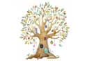 nikima Wandtattoo 241 Wandtattoo bunter Baum Eiche PVC-Folie Bild 2