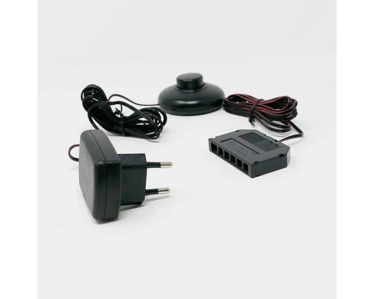 world-trading-net LED Glaskantenbeleuchtung Clip-3D 2er Set Silber Warmweiß - Bild 5