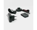 world-trading-net LED Glaskantenbeleuchtung 4er SET Clip-3D silber warmweiß Bild 5