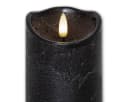 STAR TRADING LED-Echtwachskerze 3D FLAMME RUSTIC 5er Set Schwarz Bild 3