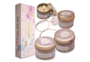 Lucadeau Duftkerzen Geschenkset 4-tlg. Rosa Sojawachs Sakura-Armband Bild 2