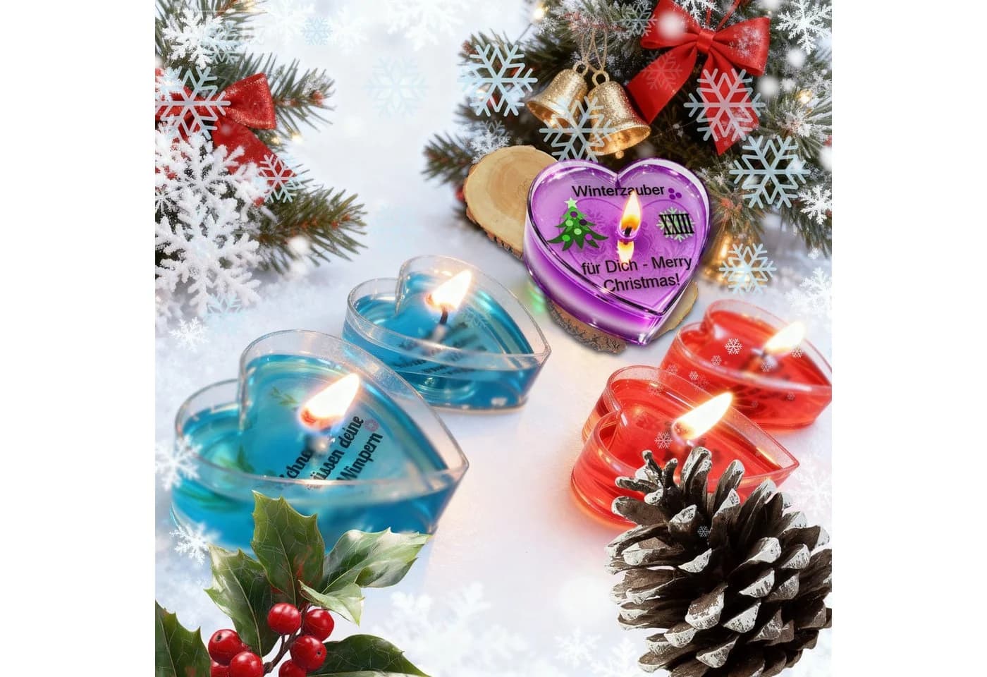 Lucadeau Adventskalender Duftkerzen 24 Düfte & Botschaften - Bild 3