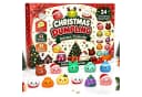 Lucadeau Spielzeug-Adventskalender Squishy 2026 – 24 Mochi Squishies Bunt Bild 2