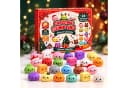 Lucadeau Spielzeug-Adventskalender Squishy 2026 – 24 Mochi Squishies Bunt Bild 3