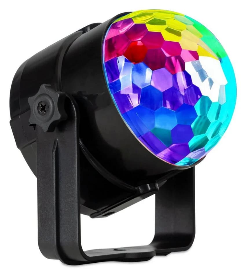 Showlite PBM-5 Mini-Party-Ball LED Discolicht Schwarz RGB - Bild 2