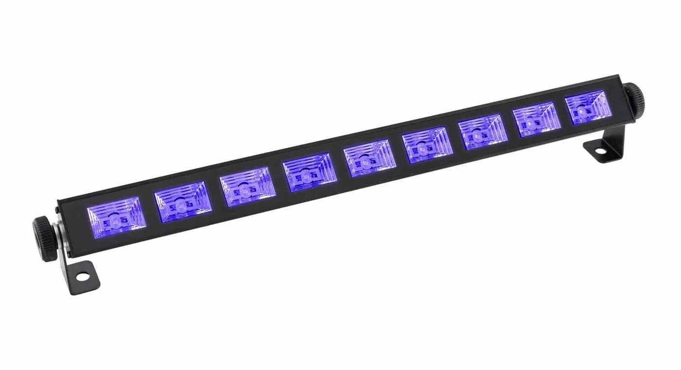 Showlite Discolicht UL-9 UV-Bar Schwarzlichtleiste LED fest integriert - Bild 2