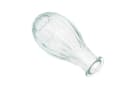 Creativery Dekovase Glas gerillt 4er Set klar transparent Bild 1