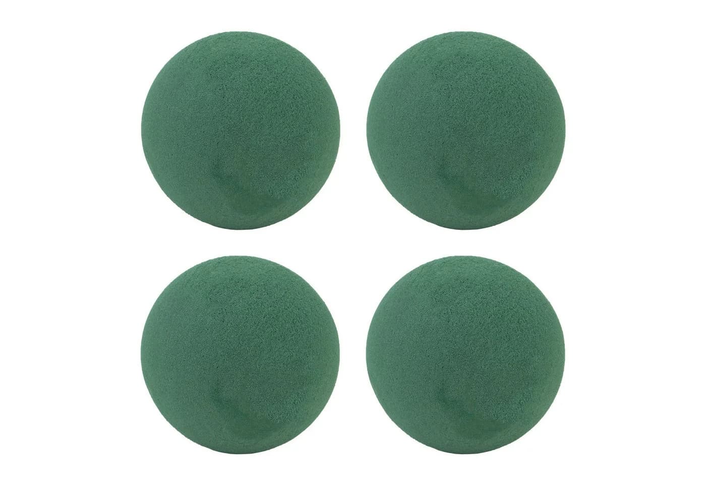 Creativery Nass Steckschaum Kugeln 9cm Grün 4er Set - Bild 2