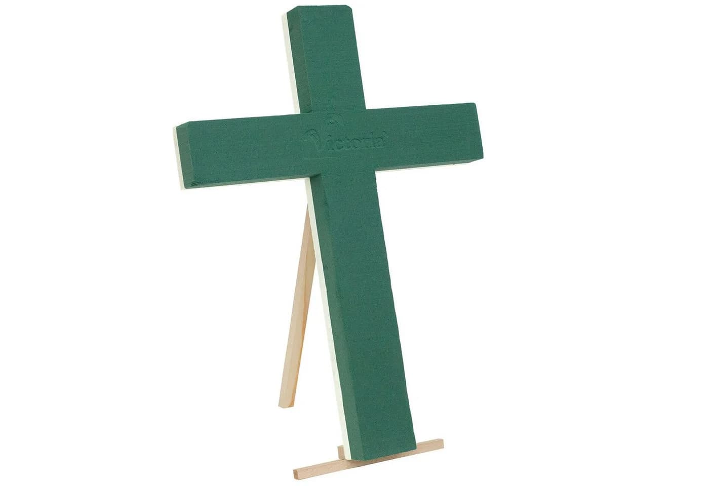 Creativery Bastelmoos Nass Steckschaum Kreuz 40x28x6cm - Bild 2