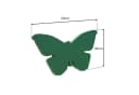 Creativery Bastelmoos Nass Steckschaum Schmetterling 50x20x6cm Bild 1