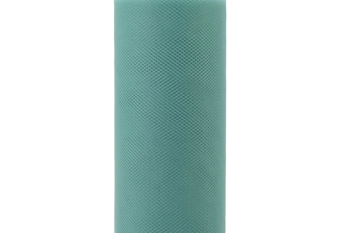 Creativery Tüll Rolle 9m x 30cm Eukalyptusgrün Dekostoff