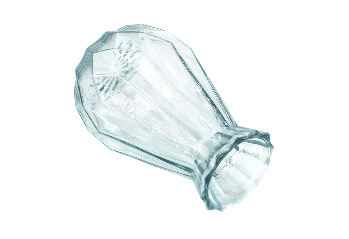 Creativery Dekovase Glas Diamant Muster 14cm 4 Stück - Bild 4
