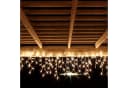 Mojawo Lichtervorhang 120er LED Lichtervorhang Innen und Außen Warmweiß Bild 2