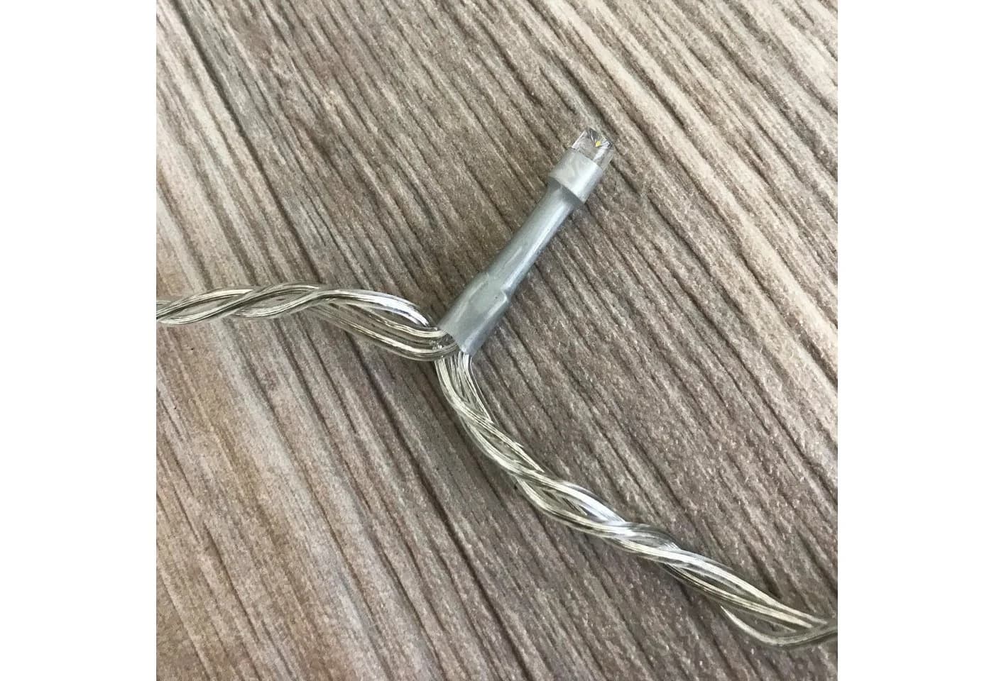 Mojawo Lichtervorhang 120er LED Lichtervorhang Innen und Außen Warmweiß - Bild 4